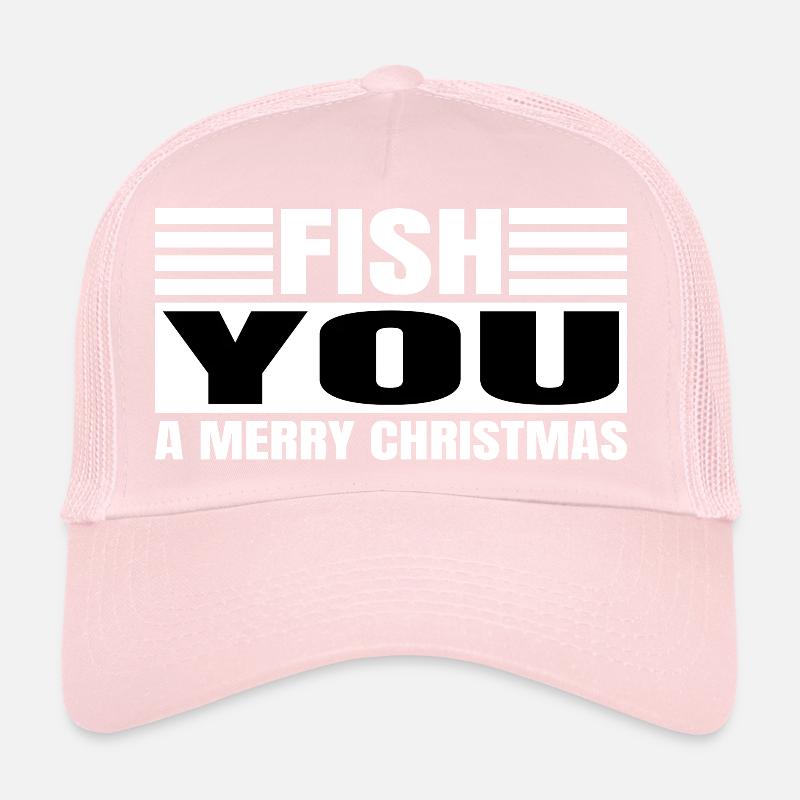 Jokes Christmas Vacation Fish Head Awesome Gift Trucker Cap