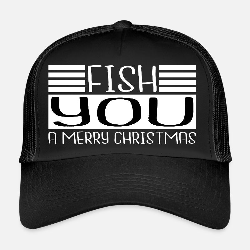 Sous le sapin Cadeaux de Noël blagues Casquette trucker 