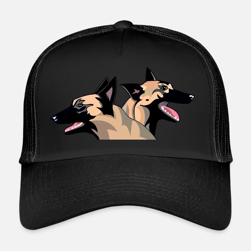 duo malinois Casquette trucker 