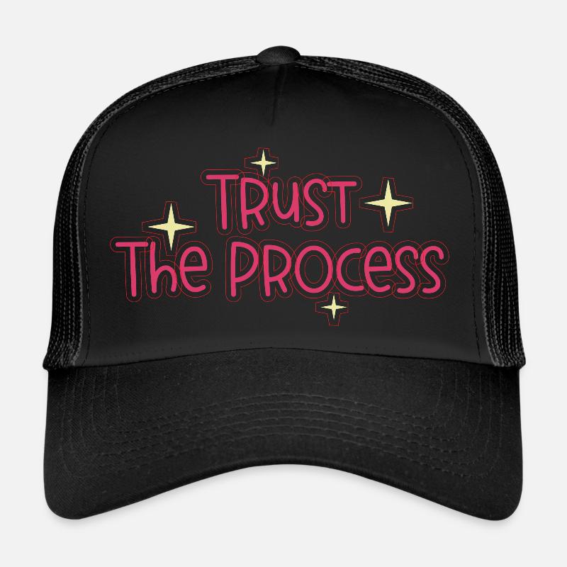 Trust the Process best 2023 Quotes Casquette trucker 