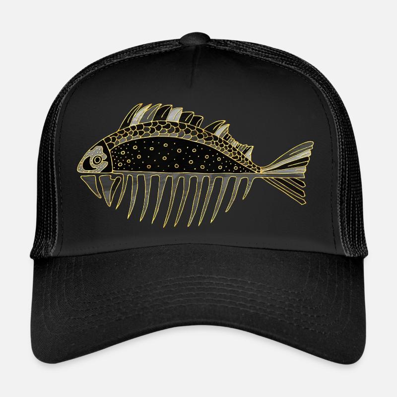 Poisson Casquette trucker 