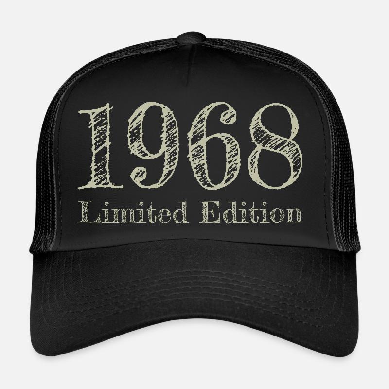 1968 - Trucker Cap - black/black