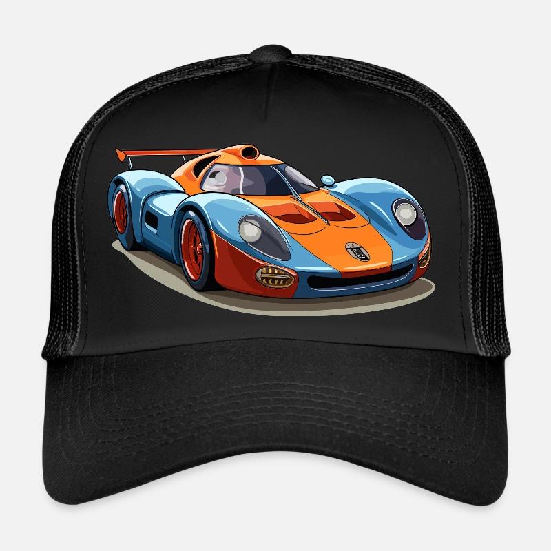 Sportsvogn - Trucker cap - sort/sort