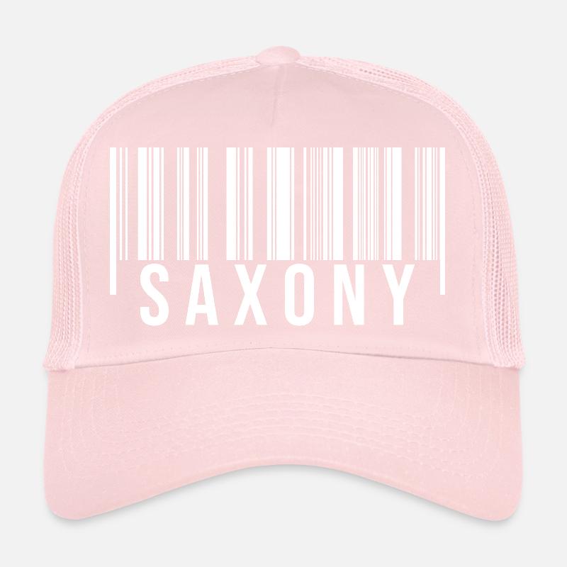 Code à barres de Saxe Casquette trucker 