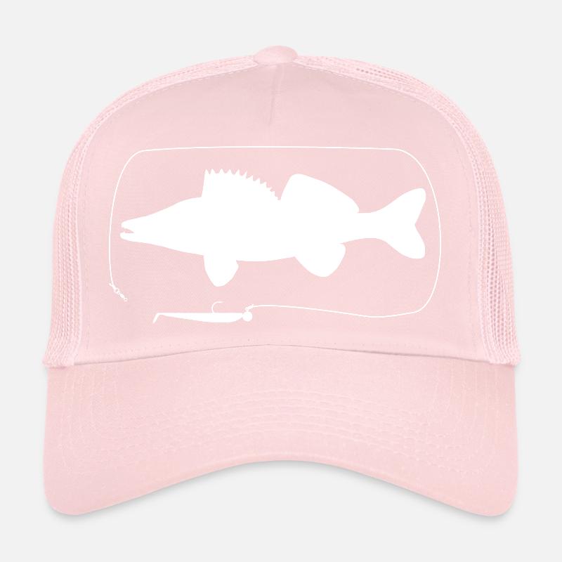 Pike-perch with softbait Trucker Cap