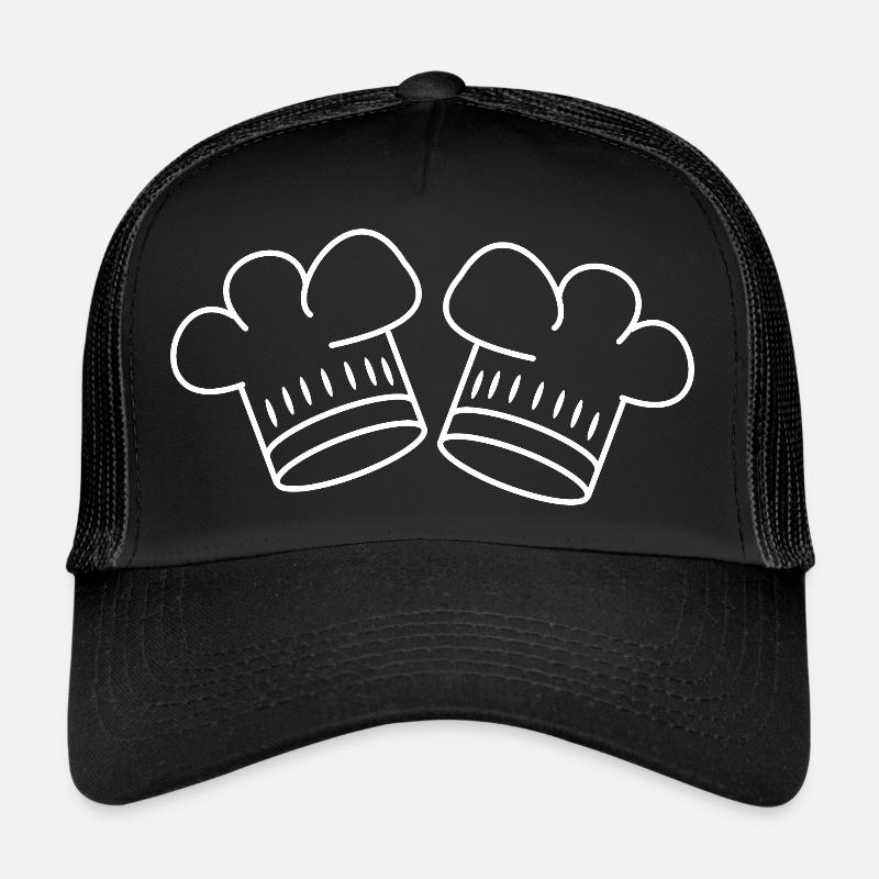 Toques de chef Casquette trucker 