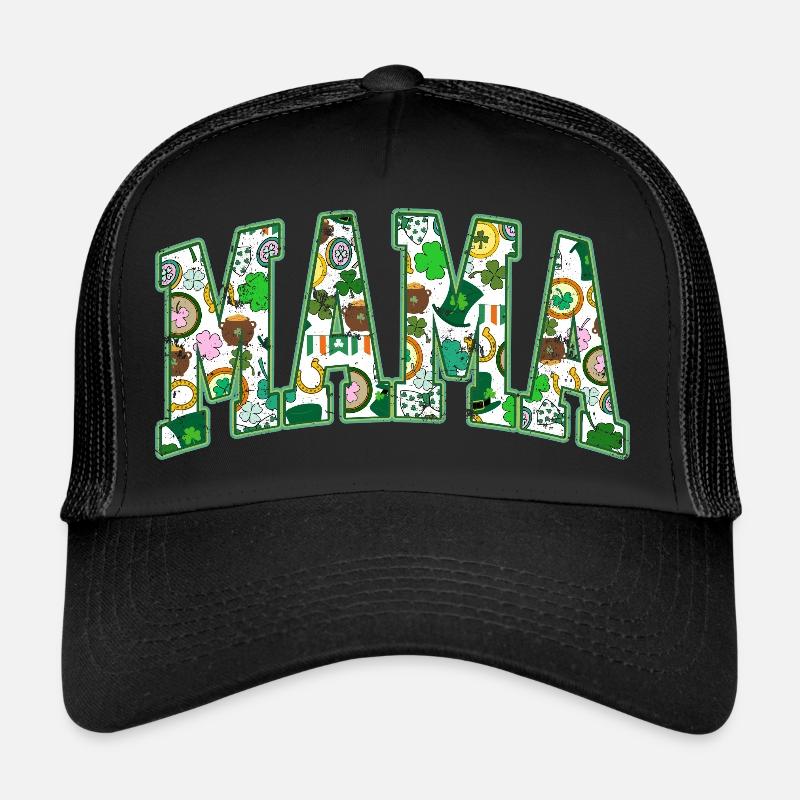 Fête de la Saint-Patrick de maman Casquette trucker 