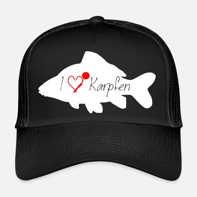J’adore CARP blanc transparent Casquette trucker 
