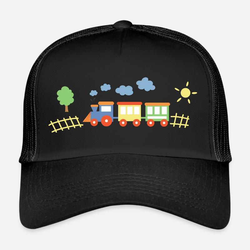 Zug Mit Waggons Trucker Cap