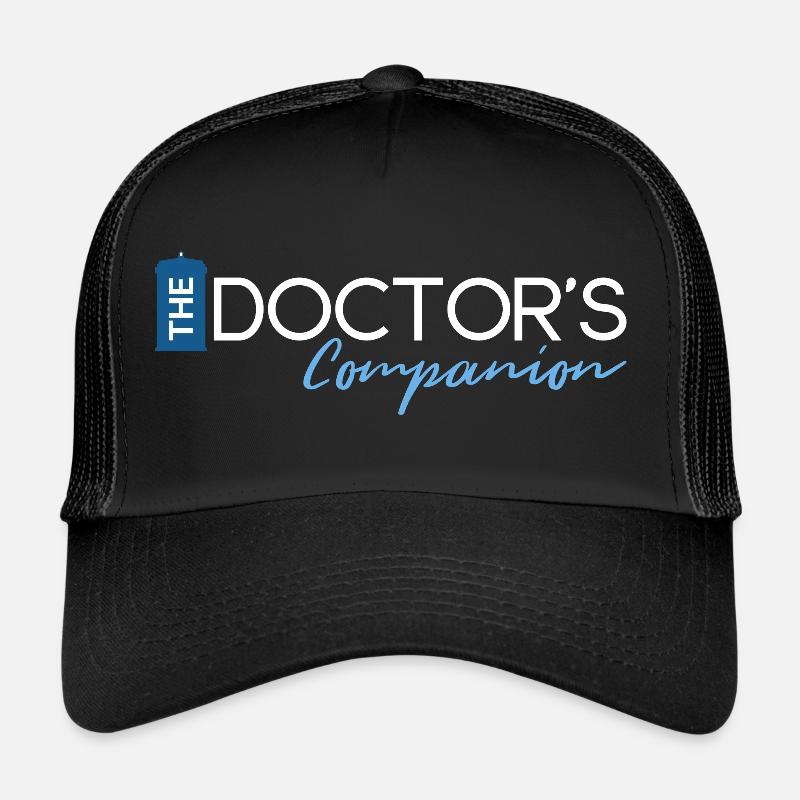 Doktor Companion - Trucker Cap - Schwarz/Schwarz