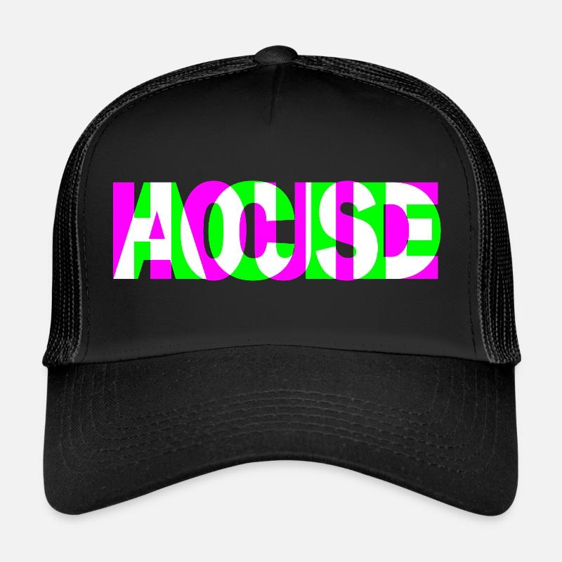 acid house techno dubstep dj raver party edm Trucker Cap