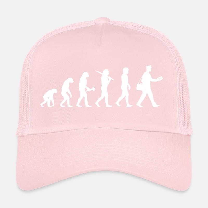 Postman Postman Evolution Livreur de cadeaux Casquette trucker 