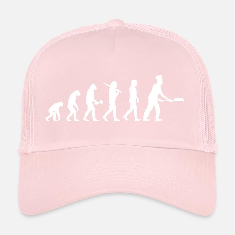 Bäcker Bäckerin Bäckerei Evolution Backen Geschenk Trucker Cap