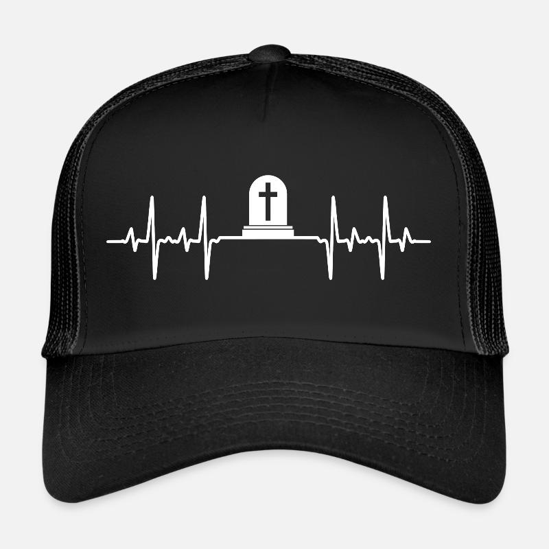 Undertaker Gravedigger Mortician Mortician Trucker Cap
