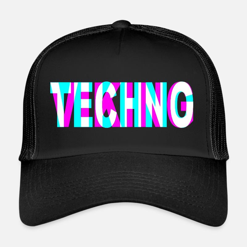 TECHNO VIKING - Trucker Cap - black/black