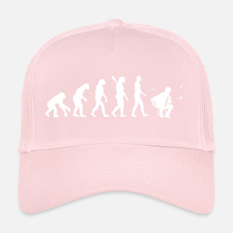 Akkordeon - Evolution des Menschen, Darwin Trucker Cap
