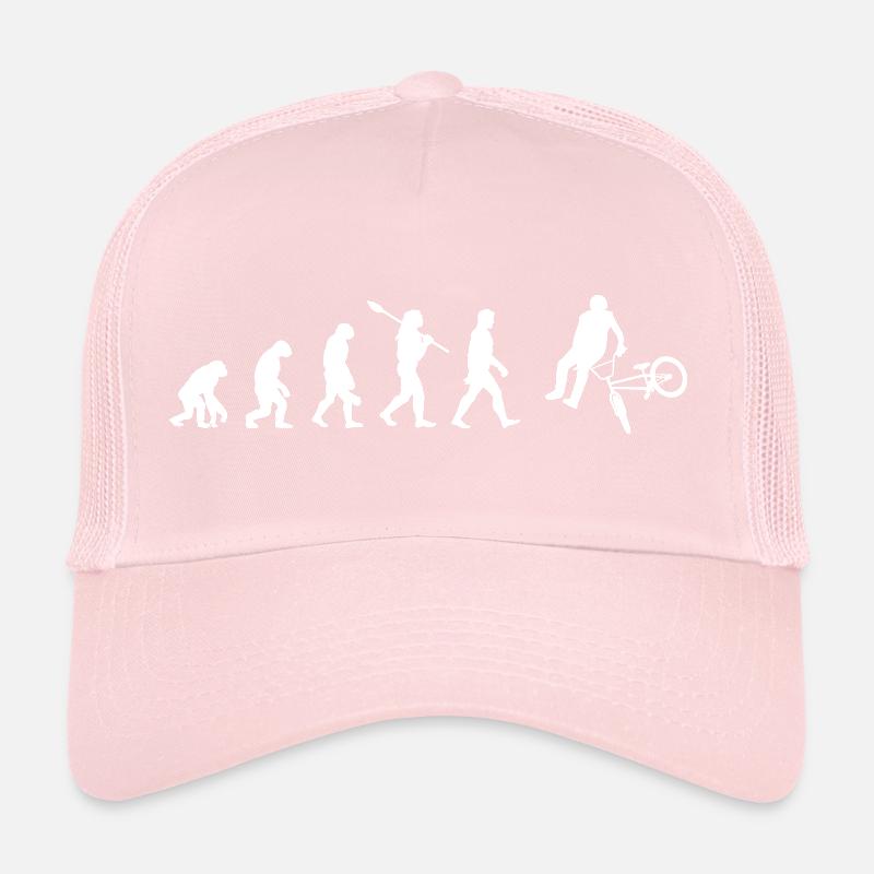 BMX Trick - Evolution des Menschen / Darwin Trucker Cap