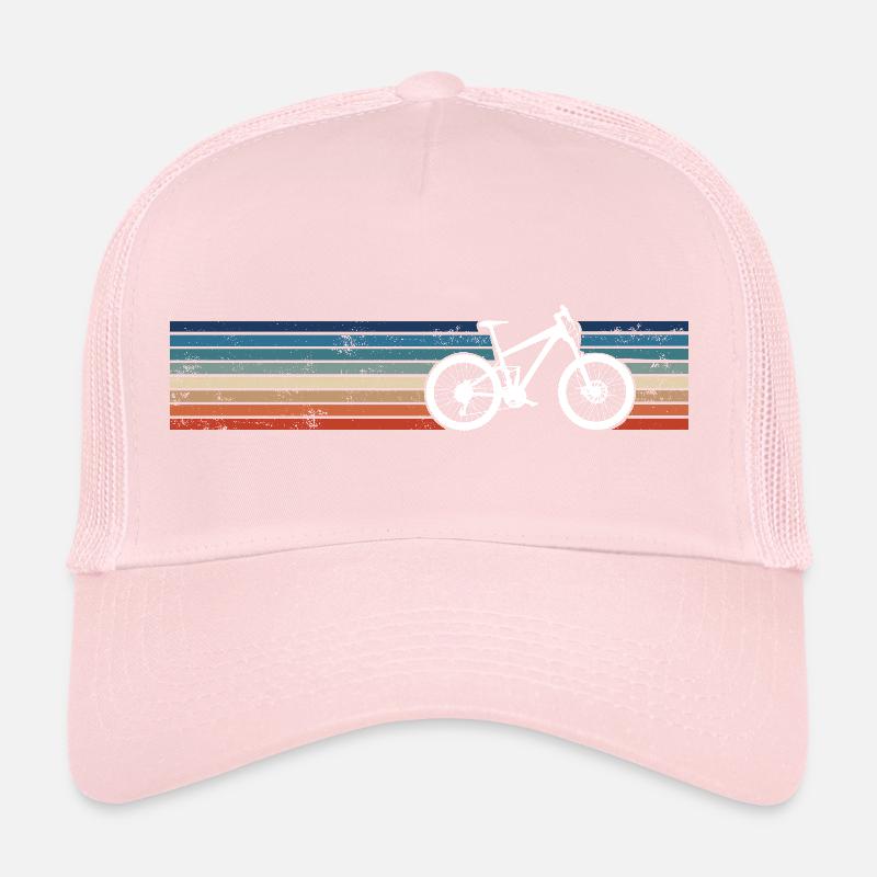 VTT Retro Stripes VTT Casquette trucker 