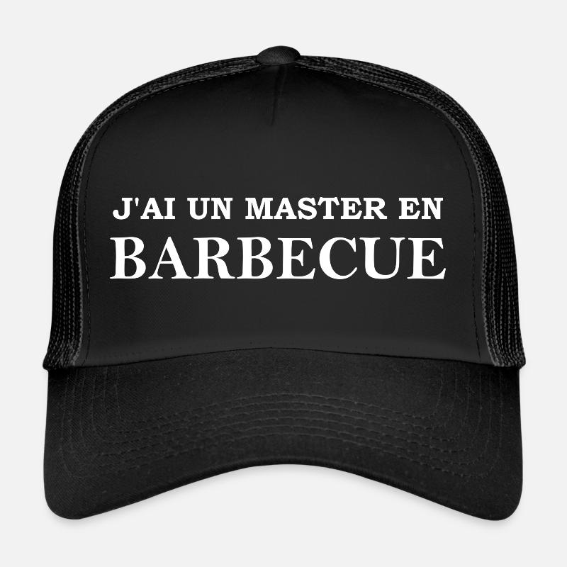 J'ai un master en barbecue Casquette trucker 