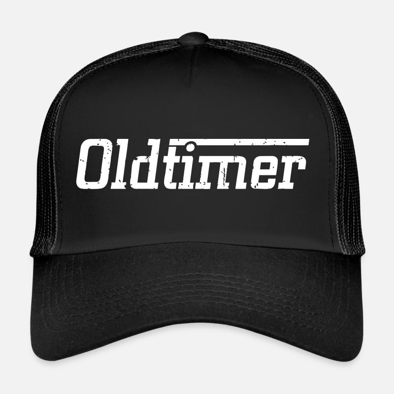 Oldtimer Geschenk Alter Retro Vintage Auto Slogan Trucker Cap