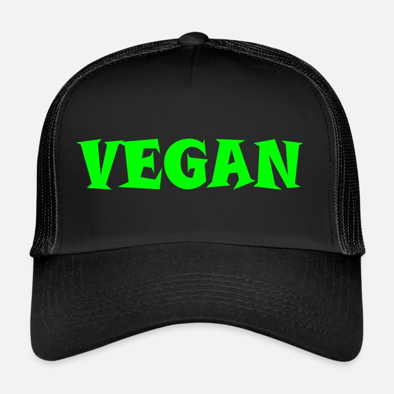 végétalien Casquette trucker 