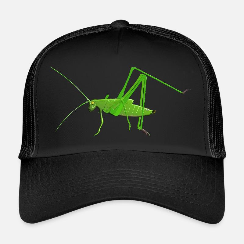 Insekt Grille Gottesanbeterin Heuschrecke Heupferd Trucker Cap
