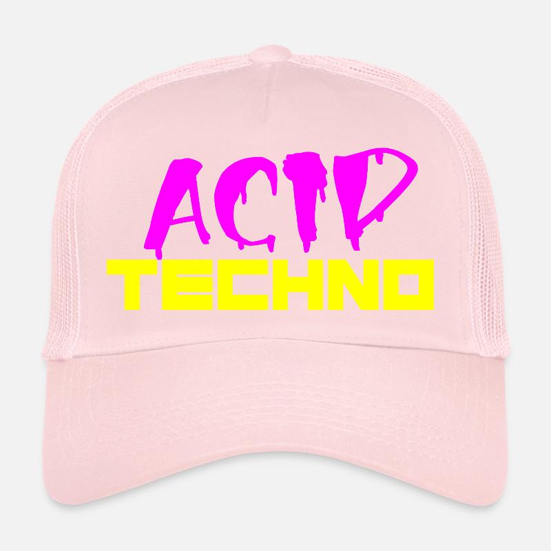 techno acide Casquette trucker 
