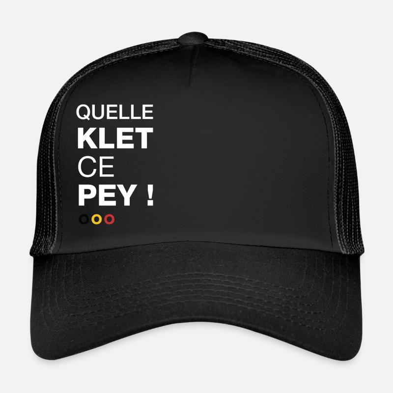 Quelle klet ce Pey ! Casquette trucker 