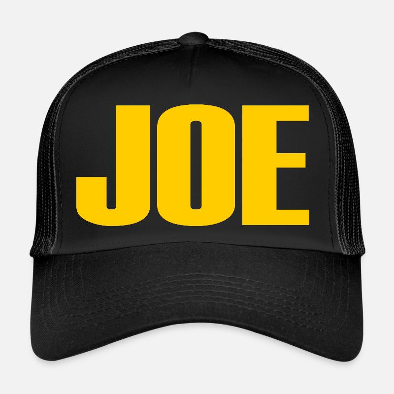 Joe - Trucker Cap - Schwarz/Schwarz
