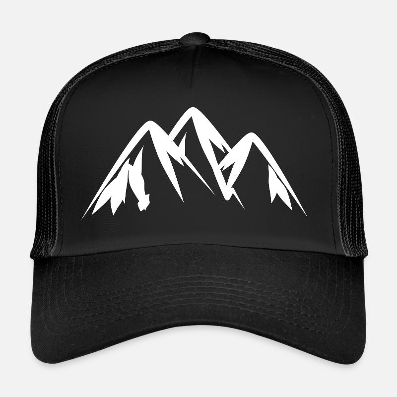 Mountains - mountains - mountaineering Trucker Cap