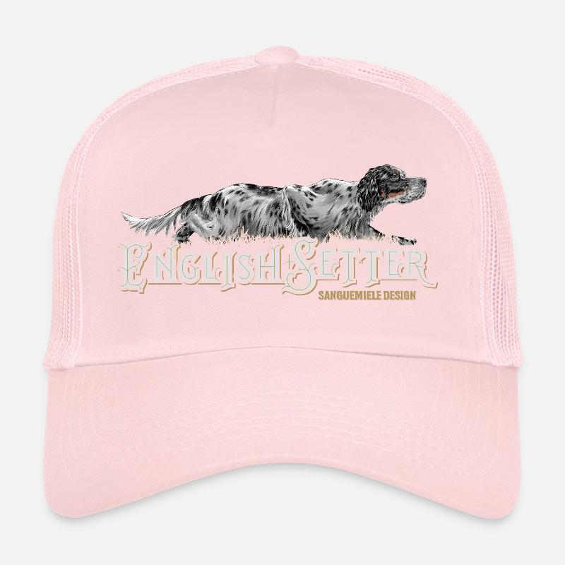 Englisch Setter kriechen Trucker Cap