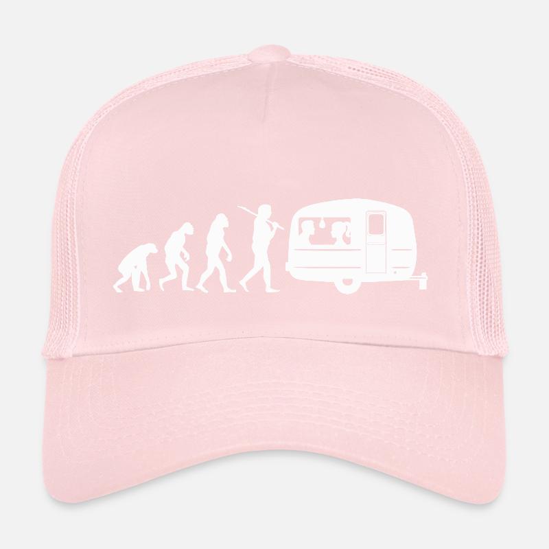 Camper Caravan Camping Camping Camping Evolution Trucker Cap