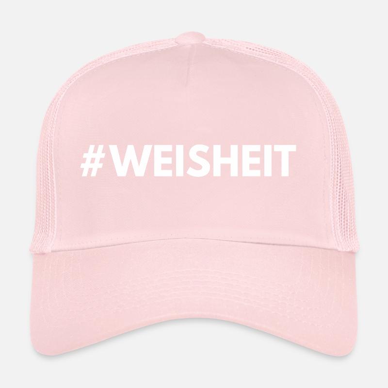 Hashtag Statement Wisdom Trucker Cap