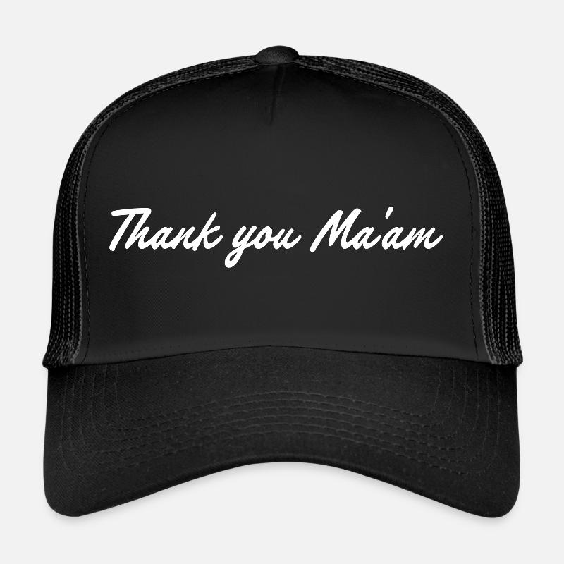 Merci madame Casquette trucker 