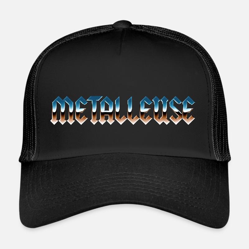 Metalleuse Casquette trucker 