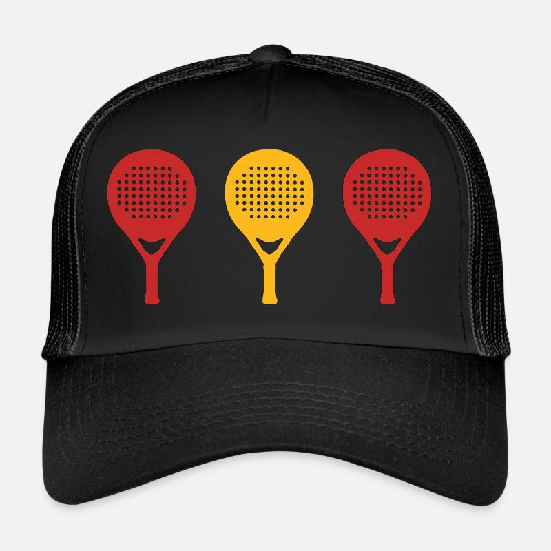 PADEL RED YELLOW RED Trucker Cap