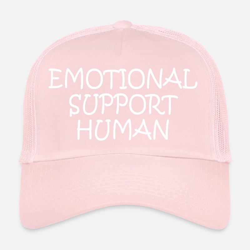 Emotional Support Human Trucker Cap