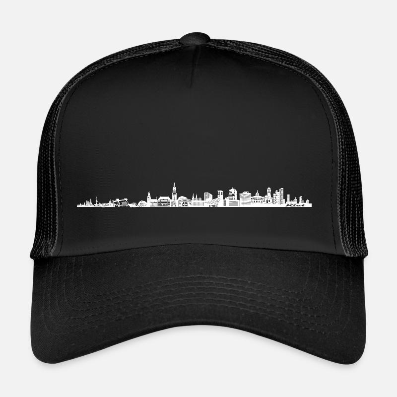 Kieler Skyline 2 by Constantin Trucker Cap