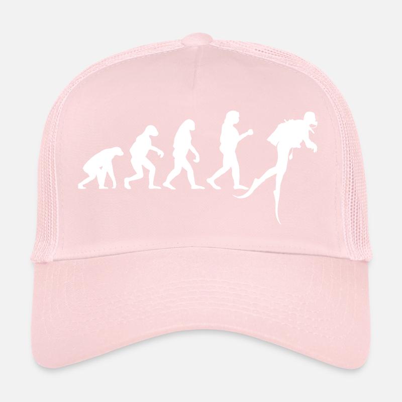 Plongée Evolution Plongeur Plongée Eau Drôle Casquette trucker 