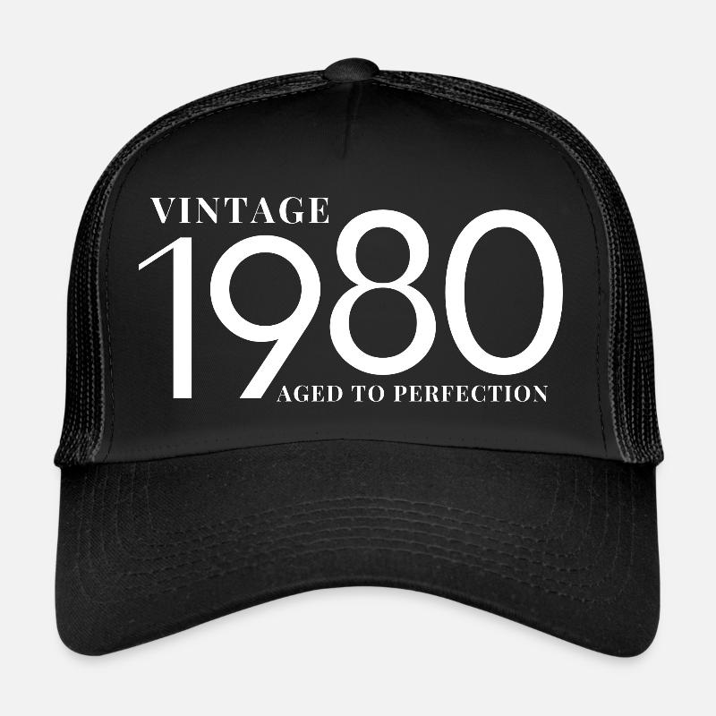 1980 legend - Trucker Cap - black/black