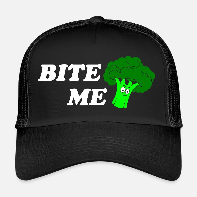 BITEME - Trucker Cap - Schwarz/Schwarz