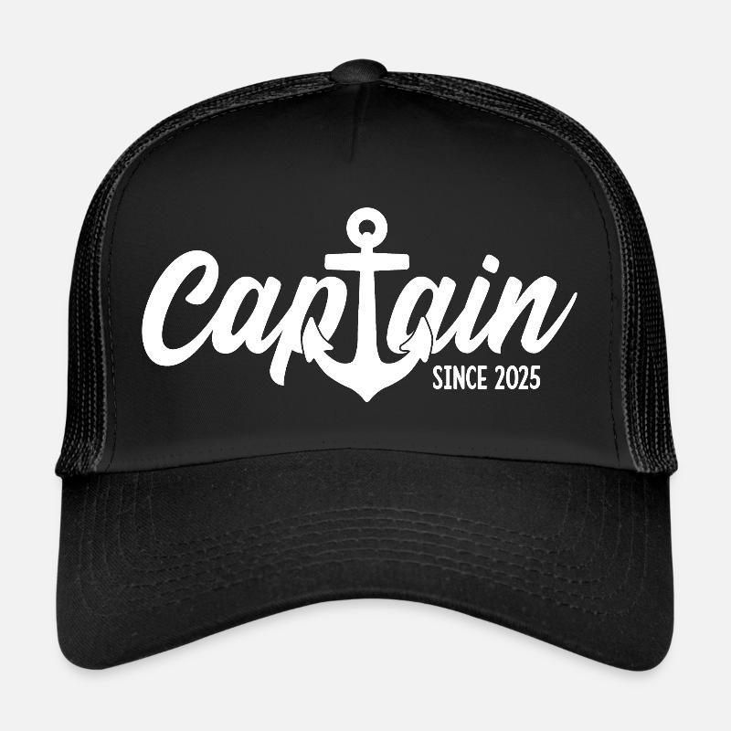 CAPTAIN 2025 CAPTAIN SINCE 2025 Trucker Cap
