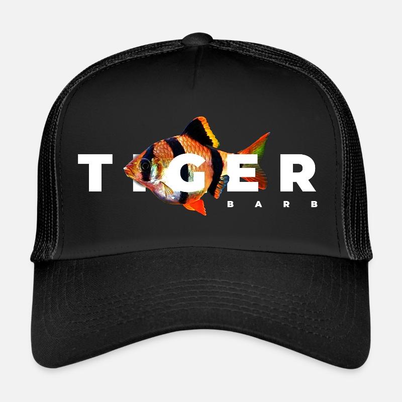 Poisson d’aquarium Tiger Barb Casquette trucker 