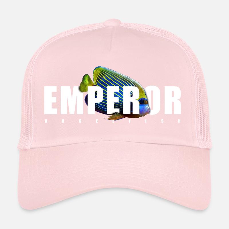 Emperor Angelfish Marine Aquarium Keeper Trucker Cap