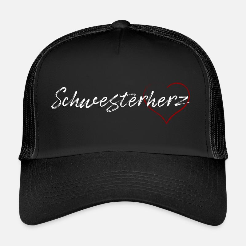 Schwesterherz - weiss Trucker Cap