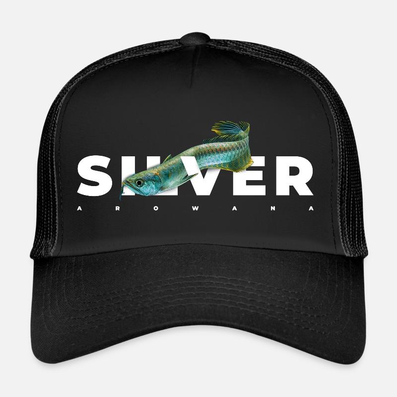 Silver Arowana Monster Fish Keeper Trucker Cap
