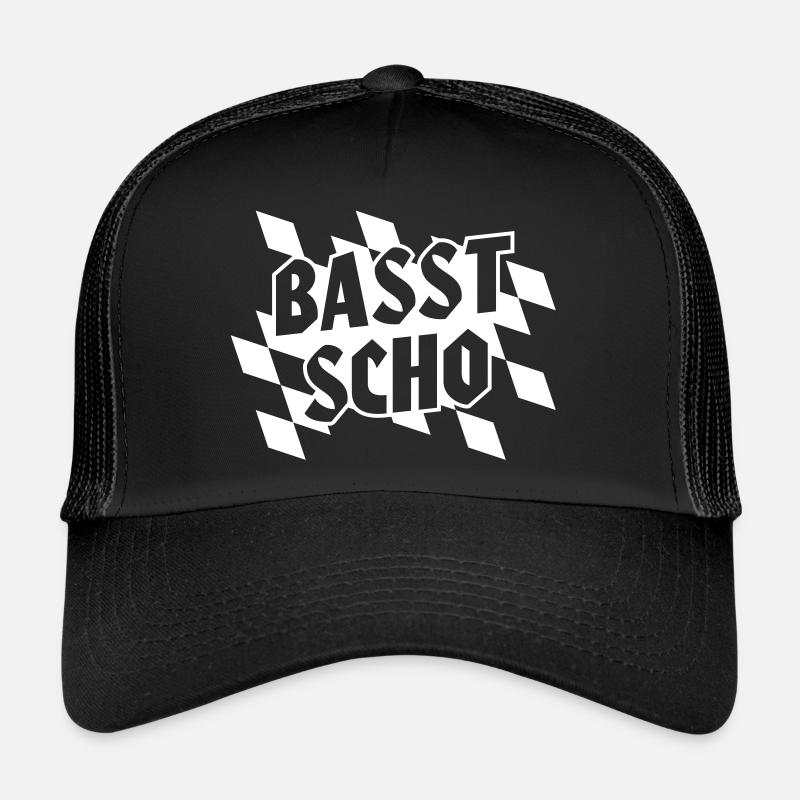 État libre de Bavière couleurs Basst scho Casquette trucker 