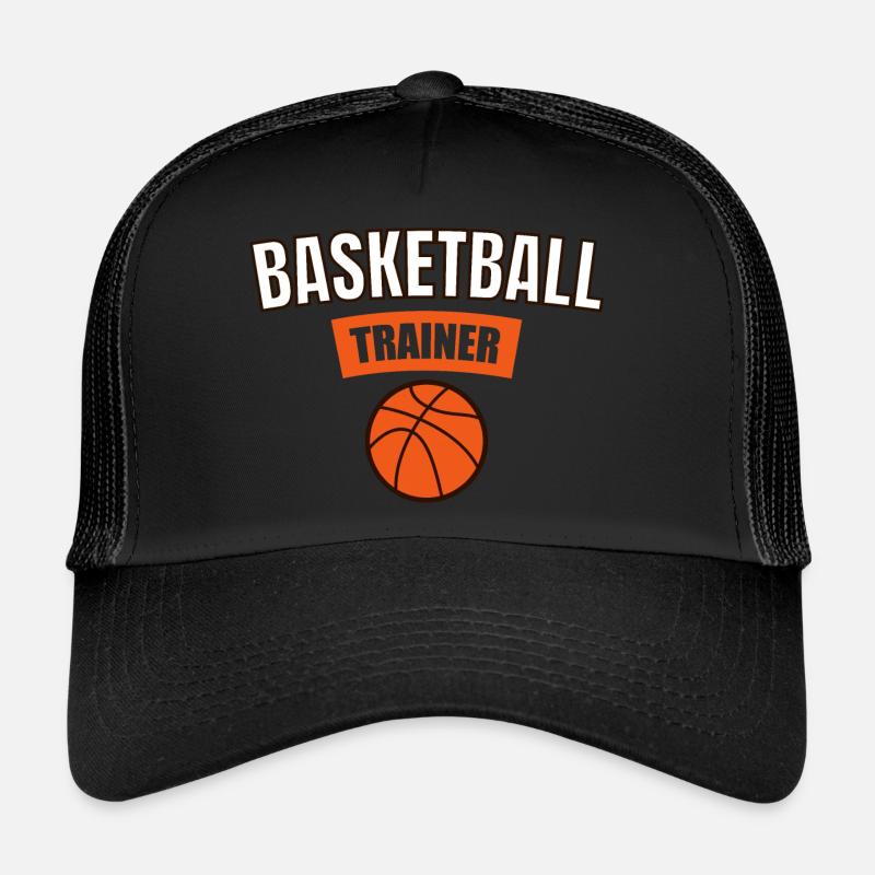 Basketball Trainer Coach Trucker Cap