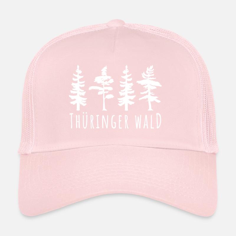Arbre arbres Conifères Forêt de Thuringe cadeau Casquette trucker 