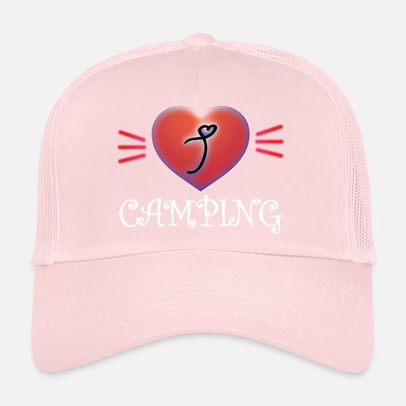 I Love Camping Trucker Cap
